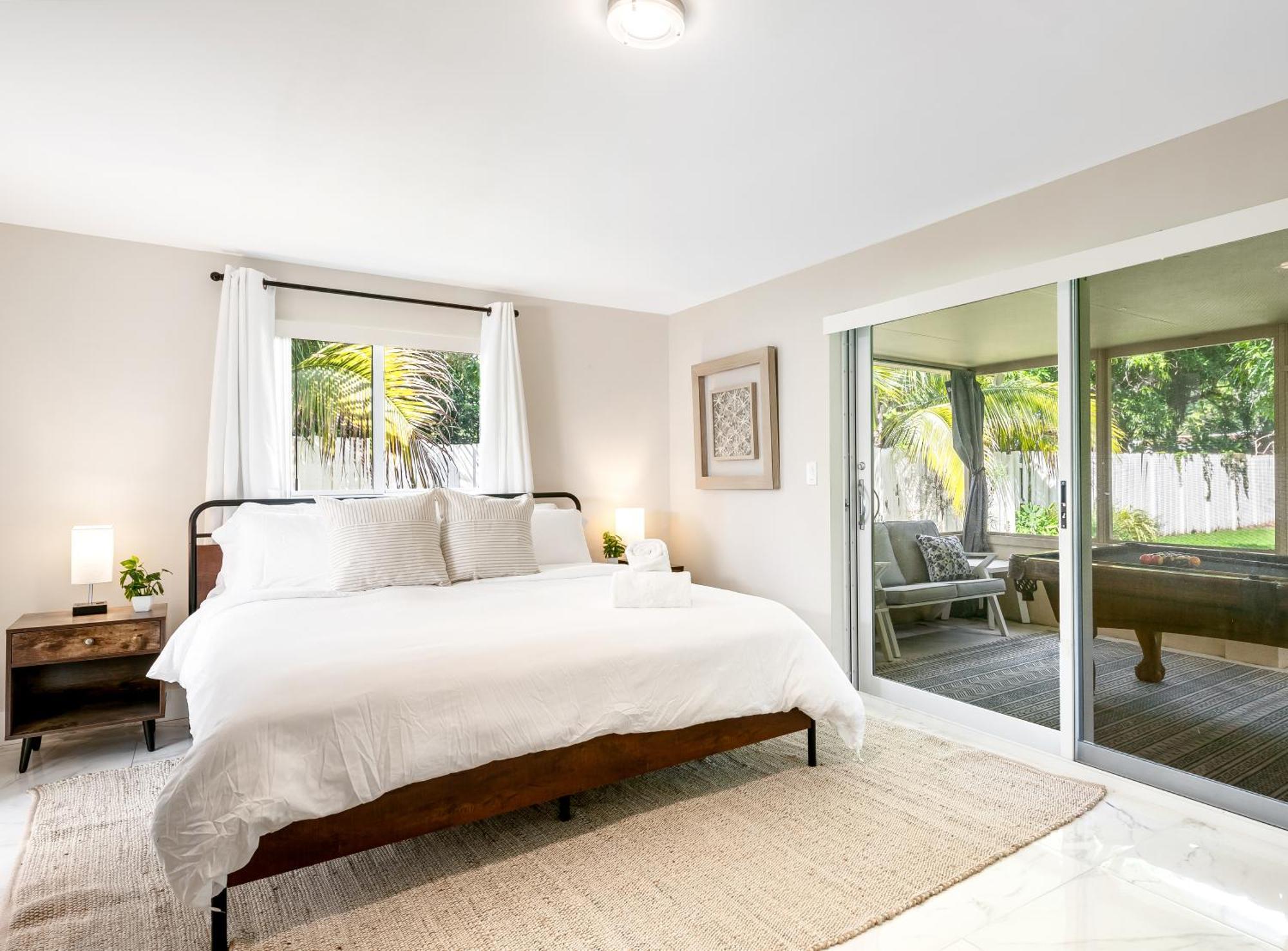 Modern Bungalow Near Wilton Drive I Pool Table Fort Lauderdale Eksteriør bilde