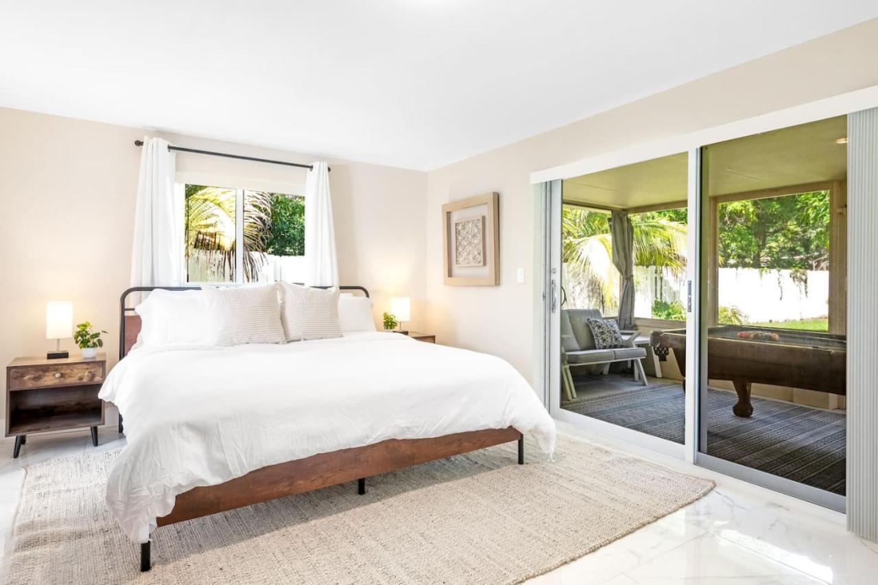Modern Bungalow Near Wilton Drive I Pool Table Fort Lauderdale Eksteriør bilde