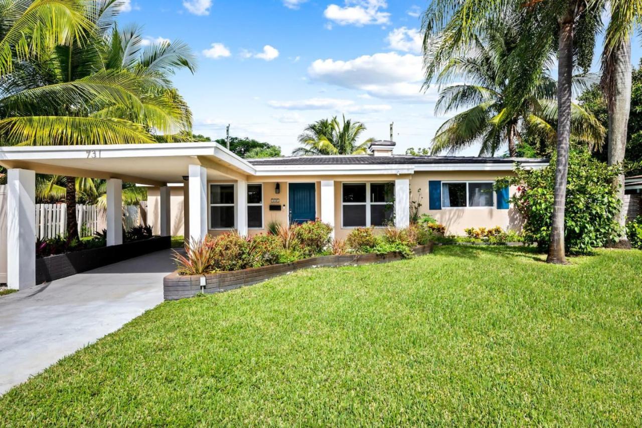 Modern Bungalow Near Wilton Drive I Pool Table Fort Lauderdale Eksteriør bilde